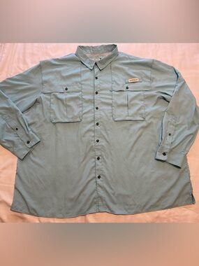 Magellan Outdoors Men’s 4XL Relaxed Fit Fish Gear Lightweight Long Sleeve Shirt